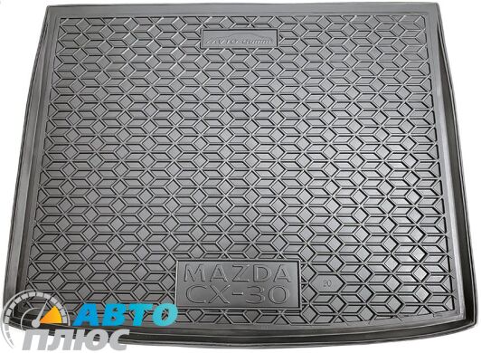 Автомобильный коврик в багажник Mazda CX-30 2020- (Avto-Gumm)