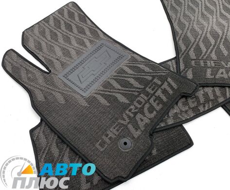 Композитные коврики в салон Chevrolet Lacetti 2004- (V) серые AVTO-Tex