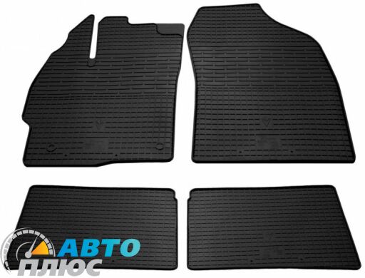 Резиновые коврики в салон Toyota Prius (ZHW30) 2009-2015 (Stingray)