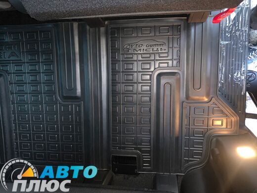 Автомобільні килимки в салон Hyundai Staria 2021- 3-й ряд 9 місць (Avto-Gumm)