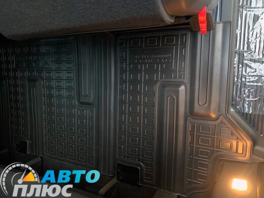 Автомобільні килимки в салон Hyundai Staria 2021- 3-й ряд 9 місць (Avto-Gumm)