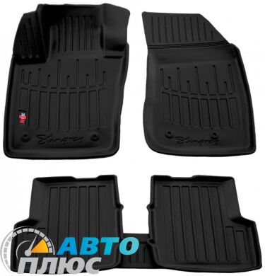 3D Коврики в салон автомобиля Jeep Renegade 15-/Fiat 500X 15- (Stingray)