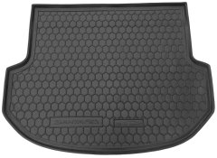 Автомобильный коврик в багажник Hyundai Santa Fe (DM) 2012- 5 мест (Avto-Gumm)