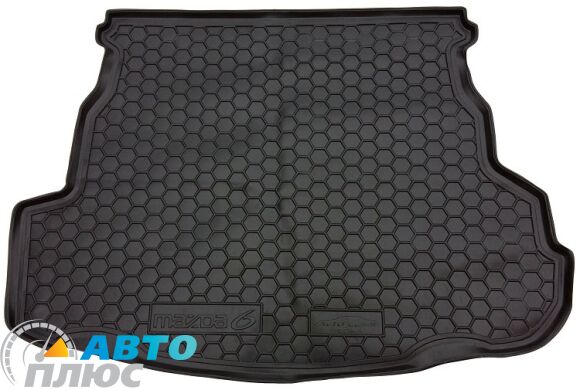 Автомобильный коврик в багажник Mazda 6 2002-2007 Sedan (Avto-Gumm)