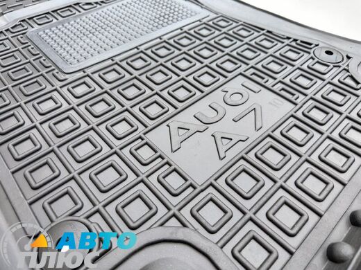 Водительский коврик в салон Audi A7 (4G) Sportback 2011- (AVTO-Gumm)