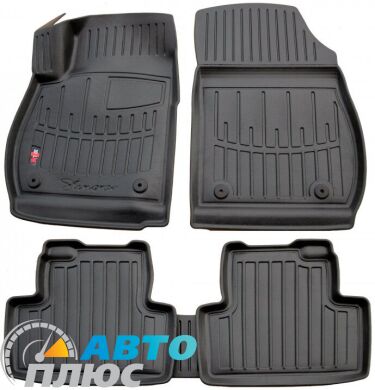 3D Коврики в салон автомобиля Opel Zafira C 2011- (Stingray)