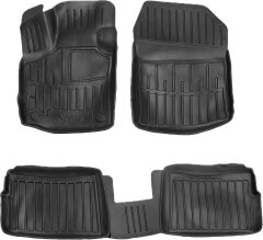 3D Коврики в салон автомобиля Renault Twingo 2 2007-2014 (Stingray)