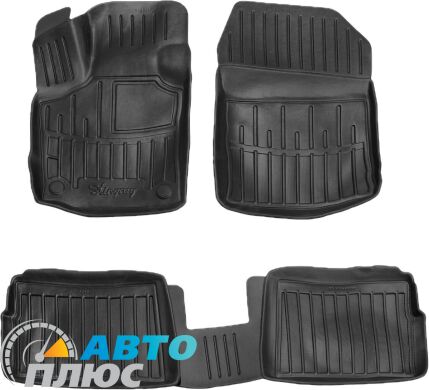 3D Коврики в салон автомобиля Renault Twingo 2 2007-2014 (Stingray)
