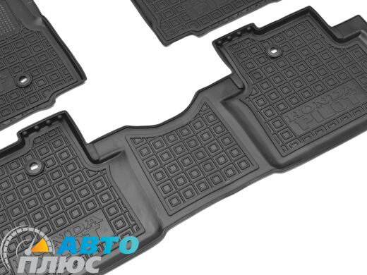 Автомобильные коврики в салон Honda Pilot 2008-2015 (AVTO-Gumm)