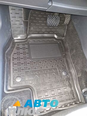Автомобильные коврики в салон Skoda Fabia 4 2021- (AVTO-Gumm)