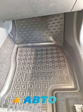 Автомобильные коврики в салон Skoda Fabia 4 2021- (AVTO-Gumm)