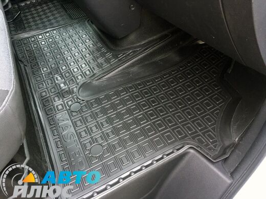 Автомобильные коврики в салон Renault Master 3 2011- передние (Avto-Gumm)
