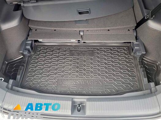 Автомобильный коврик в багажник Volkswagen ID6 Pro 2021- нижняя полка (AVTO-Gumm)