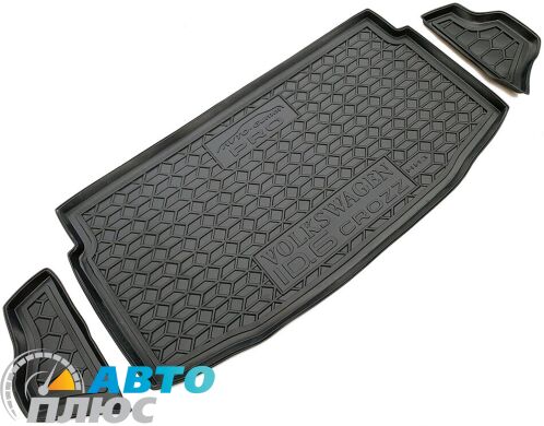 Автомобильный коврик в багажник Volkswagen ID6 Pro 2021- нижняя полка (AVTO-Gumm)