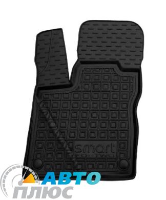 Водительский коврик в салон Smart Fortwo 453 2014- (Avto-Gumm)