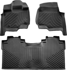 3D Килимки в салон автомобіля Ford F-150 2014-2021 Crew Cab (Stingray)
