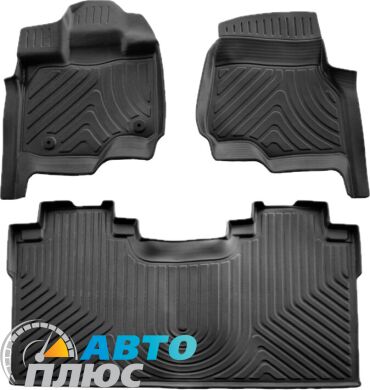 3D Килимки в салон автомобіля Ford F-150 2014-2021 Crew Cab (Stingray)