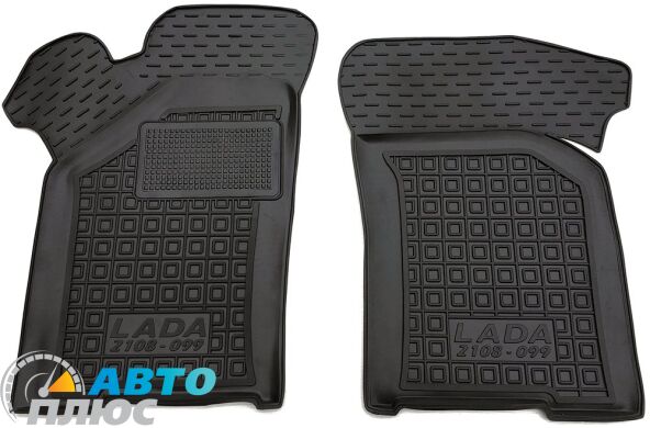 Передние коврики в автомобиль ВАЗ Lada 2108/09/99/13-15 (Avto-Gumm)