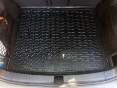 Автомобильный коврик в багажник Skoda Karoq 2018- полноразмерка (Avto-Gumm)