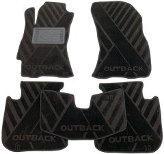 Композитные коврики в салон Subaru Outback 2010- (X) AVTO-Tex