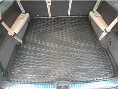 Автомобильный коврик в багажник Mercedes GLS (X167) 2019- (7 мест) удлиненный (AVTO-Gumm)