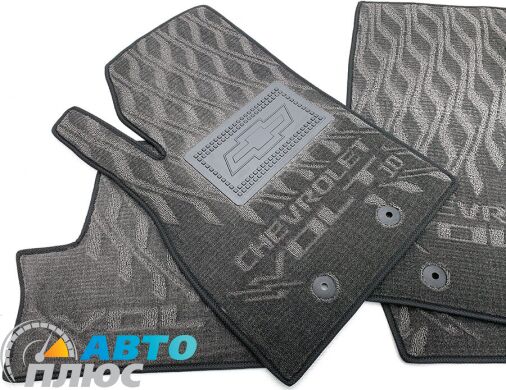 Композитные коврики в салон Chevrolet Volt 2010- (V) серые AVTO-Tex