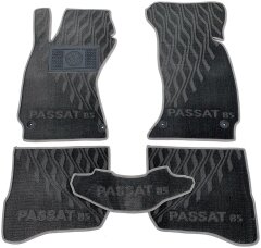 Композитные коврики в салон Volkswagen Passat B5 1996-2005 (V) серые AVTO-Tex