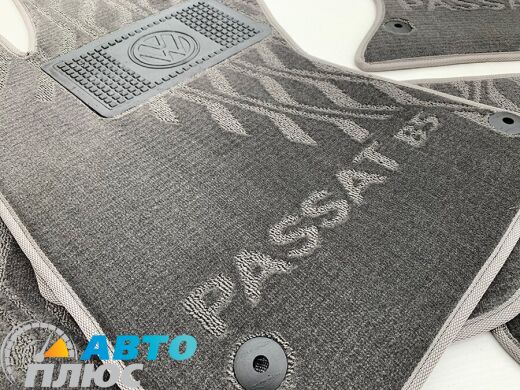 Композитные коврики в салон Volkswagen Passat B5 1996-2005 (V) серые AVTO-Tex