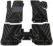 фото картинка Композитные коврики в салон Volkswagen Golf 4 1998-2003 (X) серые AVTO-Tex — АвтоПлюс
