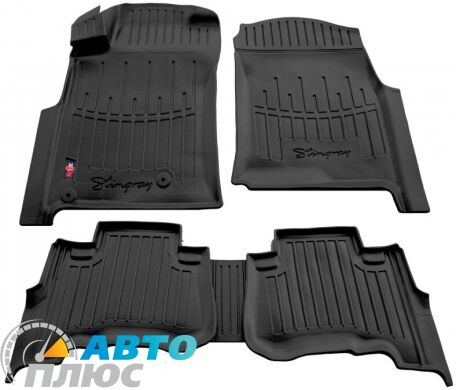 3D Коврики в салон автомобиля Toyota Land Cruiser Prado 120 02-/Lexus GX 470 02- (Stingray)