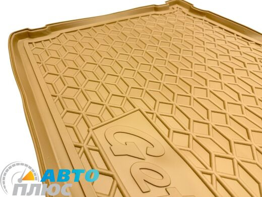 Автомобільний килимок в багажник Hyundai Getz 2002- бежевий (AVTO-Gumm)