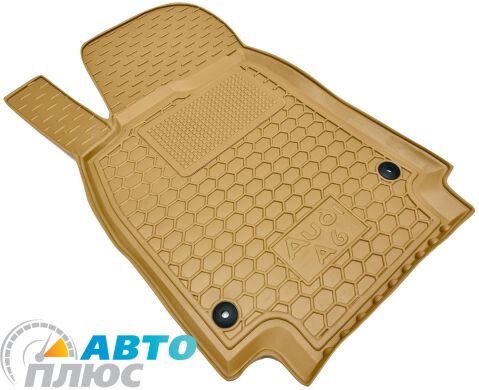 Автомобильные коврики в салон Audi A6 (C7) 2012- бежевые (AVTO-Gumm)