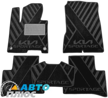 Композитные коврики в салон Kia Sportage 5 2022- (X) AVTO-Tex