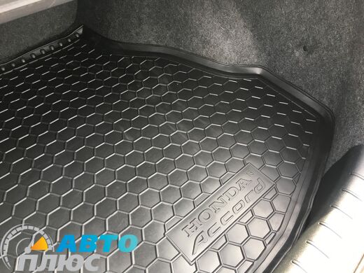 Автомобильный коврик в багажник Honda Accord 2013-2017 (Avto-Gumm)