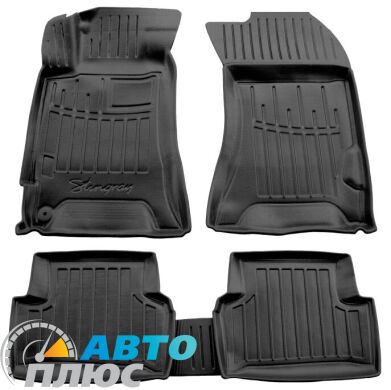 3D Коврики в салон автомобиля Subaru Forester 2 2002-2008 (Stingray)