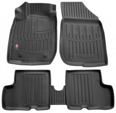 3D Килимки в салон автомобіля Renault Duster 2WD 2010-2015 (Stingray)