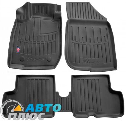 3D Килимки в салон автомобіля Renault Duster 2WD 2010-2015 (Stingray)