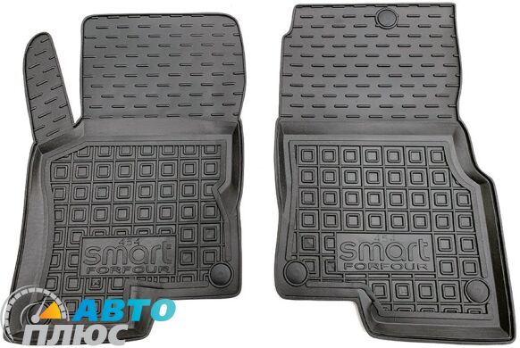 Передние коврики в автомобиль Smart Forfour 454 2004- (Avto-Gumm)