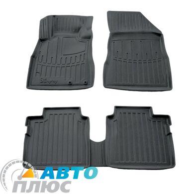 3D Коврики в салон автомобиля Nissan Note (E12) 2012- (Stingray)