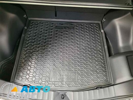 Автомобильный коврик в багажник Toyota Corolla Cross 2022- (AVTO-Gumm)