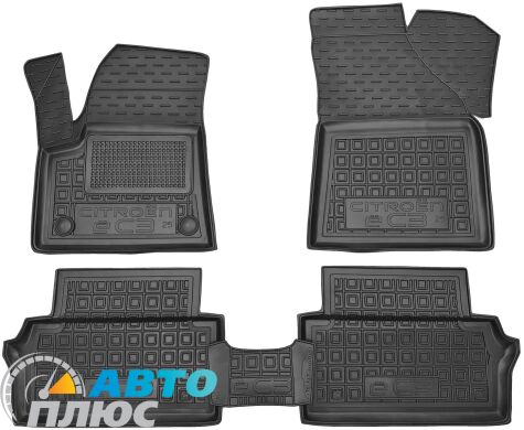 Автомобильные коврики в салон Citroen e-C3 2025- Electro (AVTO-Gumm)