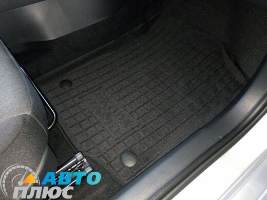 Гибридные коврики в салон Skoda Rapid 2013- (AVTO-Gumm)