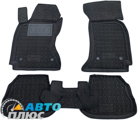 Гибридные коврики в салон Audi A4 (B5) 1994-2000 (AVTO-Gumm)