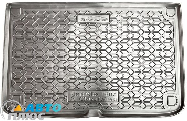 Автомобильный коврик в багажник Mercedes A (W168) 1997- (Avto-Gumm)