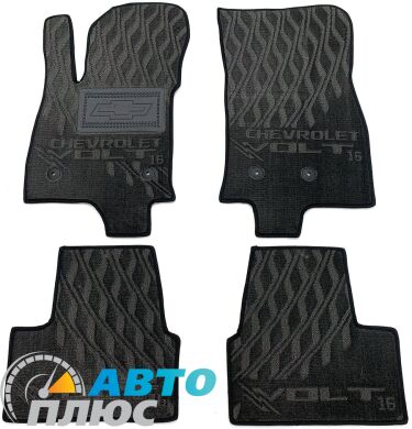 Композитные коврики в салон Chevrolet Volt 2016- (V) серые AVTO-Tex