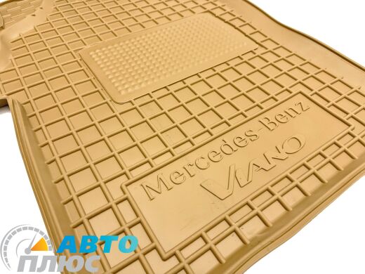 Автомобильные коврики в салон Mercedes Vito/Viano (W639) 2003- бежевые (AVTO-Gumm)