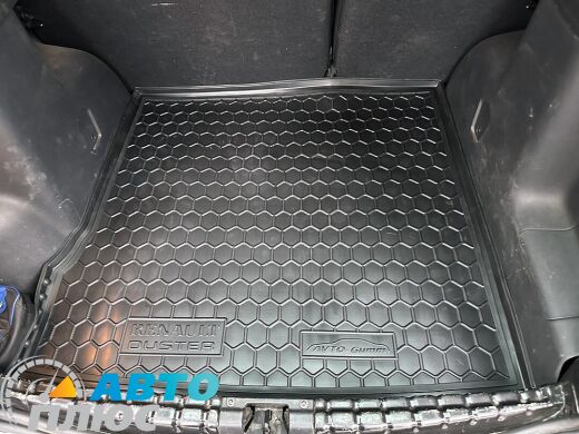 Автомобильный коврик в багажник Renault Duster 2010-/2015- (2WD) (Avto-Gumm)