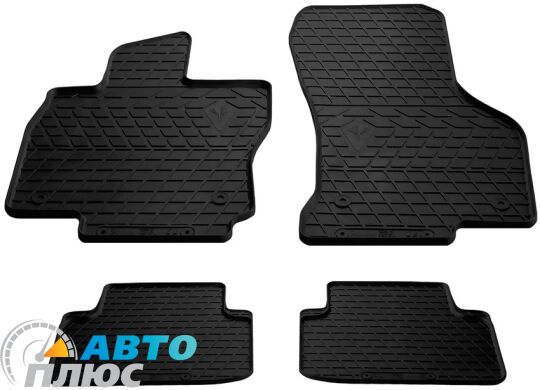 Резиновые коврики в салон Skoda SuperB 15-/Volkswagen Passat B8 15- (Stingray)