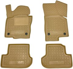 Автомобильные коврики в салон Volkswagen Beetle 2011-2019 бежевые (AVTO-Gumm)