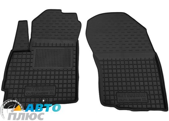 Передние коврики в автомобиль Mitsubishi Outlander XL 2007-2012 (Avto-Gumm)